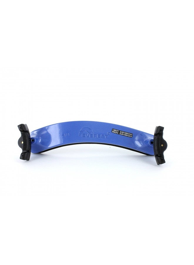 Everest EVEREST Spring Collection Violin Shoulder Rest 4/4, Blue - Image 2