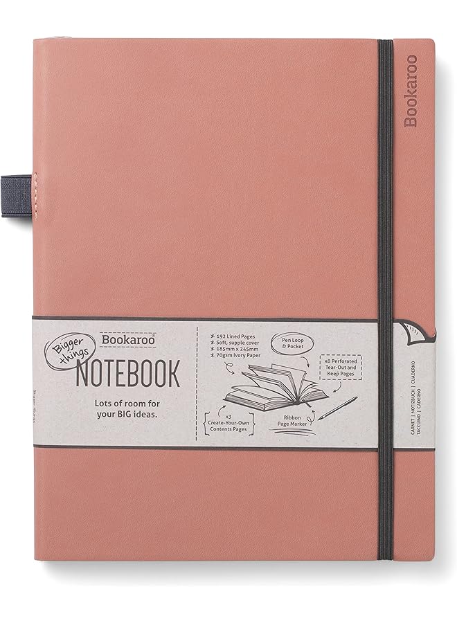 أي إف Bookaroo Bigger Things دفتر يوميات أحمر الخدود - Image 1