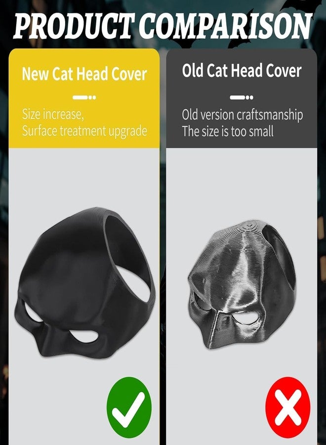 TARINI 1Pcs Cute Cat Mask for Pets, Funny Cat Cosplay Costume Accessory - Halloween Party Dress-Up Mask, Unique Gift for Cat Lovers - Image 4