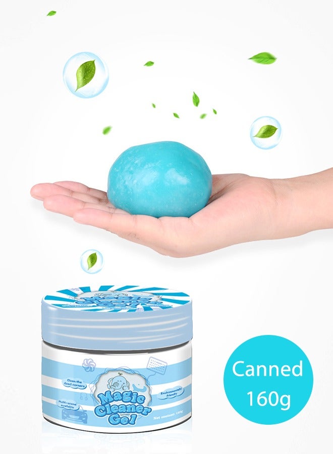 Cleaning Gel for Car, Car Cleaning Kit Universal Detailing Automotive Dust Car Crevice Cleaner Auto Air Vent Interior Detail Removal Putty Cleaning Keyboard Cleaner for Car Vents, PC, Laptops - Image 2