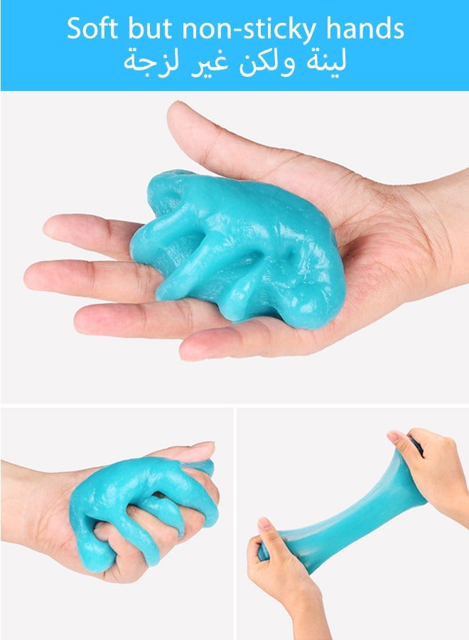 Cleaning Gel for Car, Car Cleaning Kit Universal Detailing Automotive Dust Car Crevice Cleaner Auto Air Vent Interior Detail Removal Putty Cleaning Keyboard Cleaner for Car Vents, PC, Laptops - Image 5