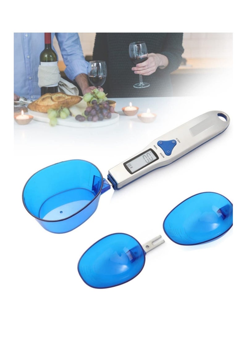 PENG GENERAL Digital Spoon Scale with 3 Measuring Spoons Weighing  - Image 1
