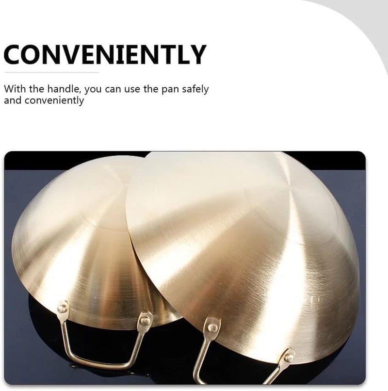 Kruvad Stainless Steel Kadhai for Cooking - Bottom Hammered | Healthy & Non-Toxic Cookware | Ideal for Deep Frying | Ayurvedic Health Benefited Kadhai 1L Patila, Bhagona - Image 3