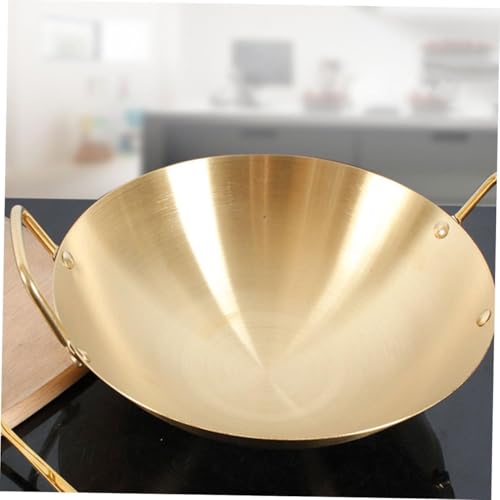 Kruvad Stainless Steel Kadhai for Cooking - Bottom Hammered | Healthy & Non-Toxic Cookware | Ideal for Deep Frying | Ayurvedic Health Benefited Kadhai 1L Patila, Bhagona - Image 2