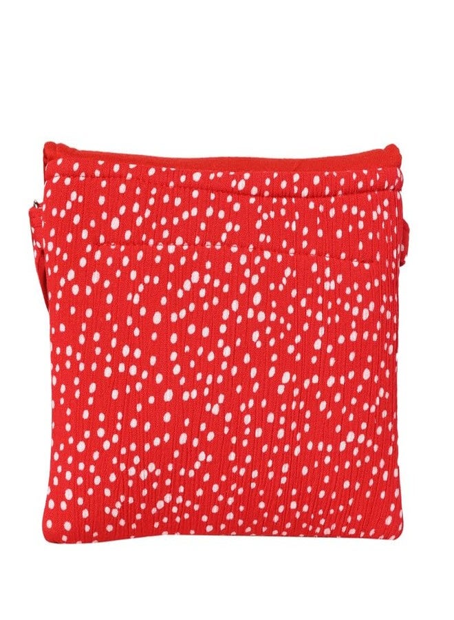 Coco Candy Women's Casual Lightweight Stylish Handbag | Polka dot Red & White Sling Bag for Women - Perfect for Daily Use - Image 5