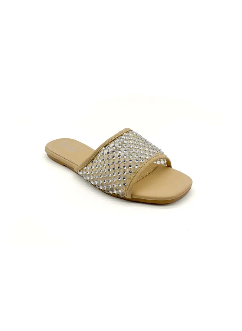 كيوبل Girls multi strap slide sandals
