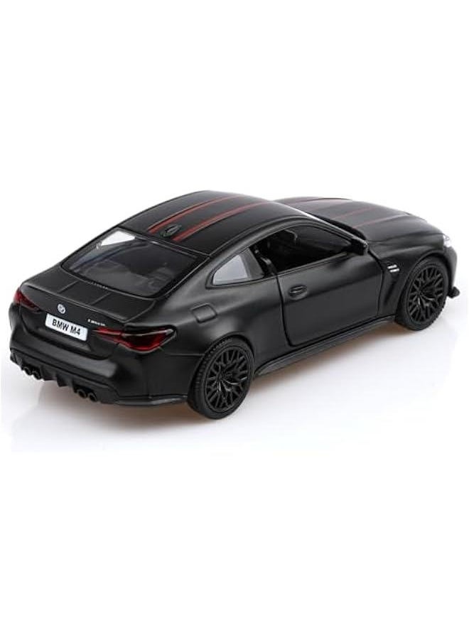 Generic - 1/36 Scale BMW M4 Diecast Model Cars,Pull Back Vehicles BMW Toy Cars,Cars Gifts for Boys Girls(Black) - Image 1