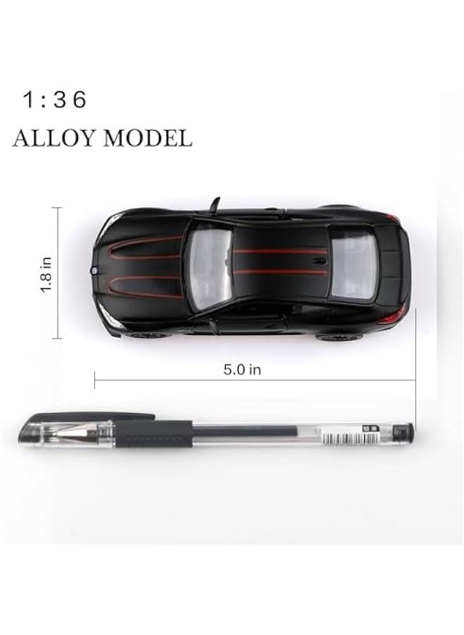 Generic - 1/36 Scale BMW M4 Diecast Model Cars,Pull Back Vehicles BMW Toy Cars,Cars Gifts for Boys Girls(Black) - Image 1