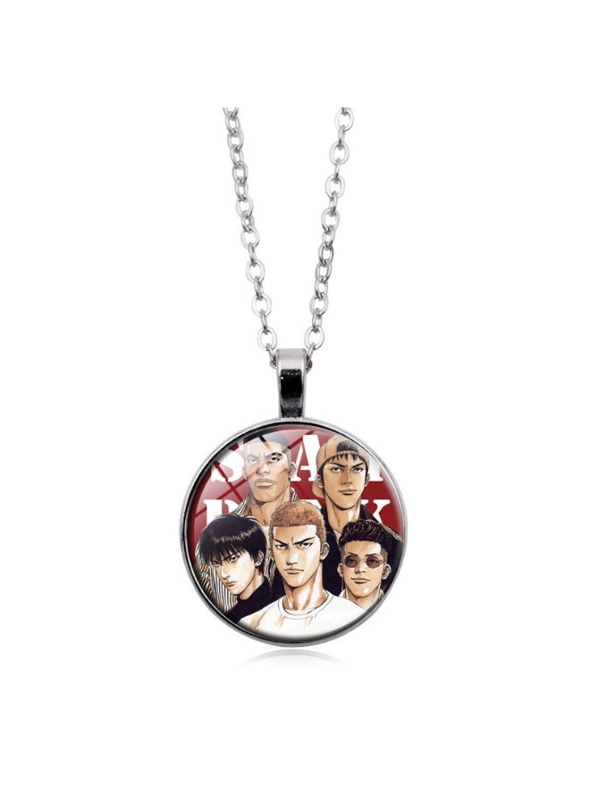 KUYING New Slam Dunk Pendant Sweater Chain Jewelry 