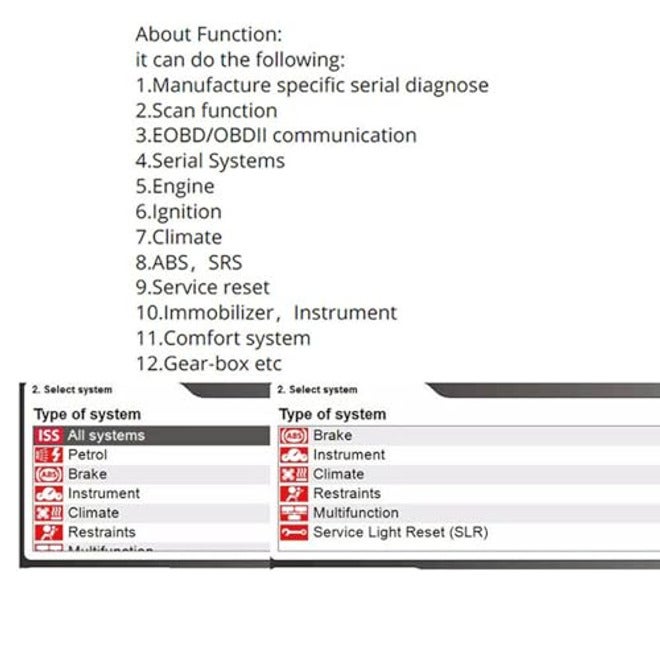 ماسح ضوئي Eobd2 OBD-II DS150 VCI V3 OBD2 من سي توبد مع جهاز اختبار مفاتيح للسيارة والشاحنة وقارئ رموز الاعطال لسيارات بي ام دبليو بنز فولكس فاجن سكودا الخ. - Image 4