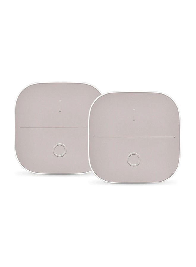 Wiz Portable Smart Button,Wireless Wall Switch for WiZ Smart Lights, Magnetic Back, Works with WiFi, Alexa & Google Assistant-Eu Plug - Image 2