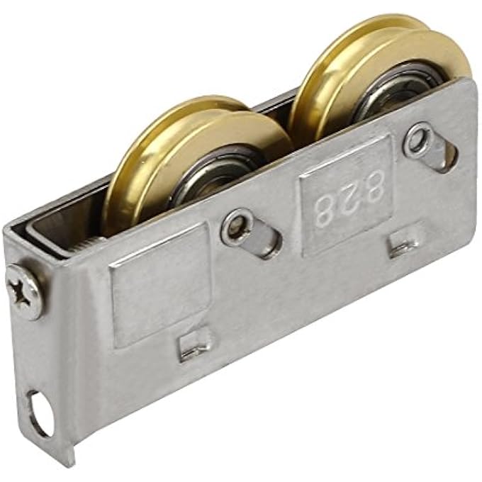 1.1-Inch Double Rollers Sliding Door Window Sash Wheel Pulley (3Ea36E12Ed85078916391175658Aaec7) - Image 1