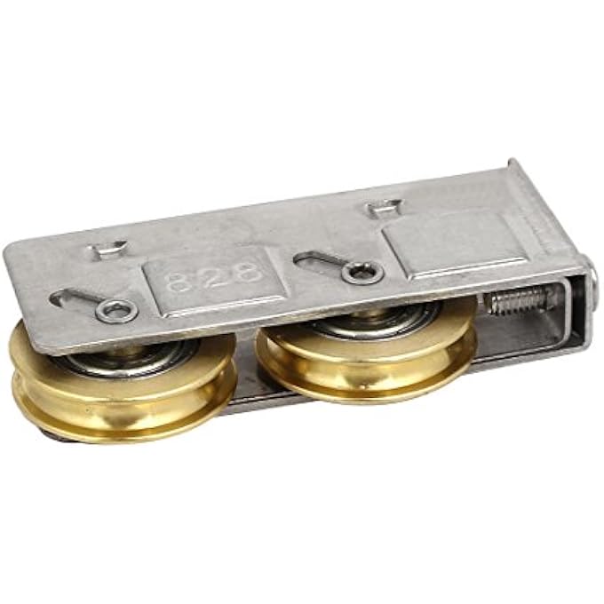 1.1-Inch Double Rollers Sliding Door Window Sash Wheel Pulley (3Ea36E12Ed85078916391175658Aaec7) - Image 2
