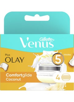 Gillette Gillette Venus and Olay Women's Razor Blade Refills 4 count  - Image 2