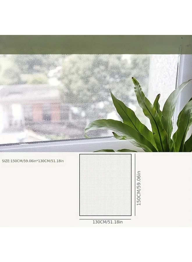 Self Adhesive Anti Fly Mosquito Net 3 94inch x 3 94inch Double Sided Nano Screen Repair Patch - Image 4