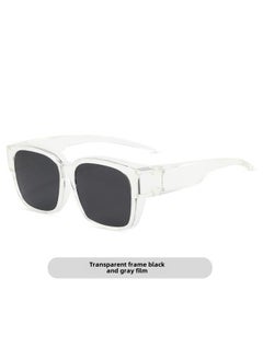 Glasses Set Myopia Sunglasses Fashionable Clip Polarized Uv-proof Driving Special Ultra-light Frame For Women