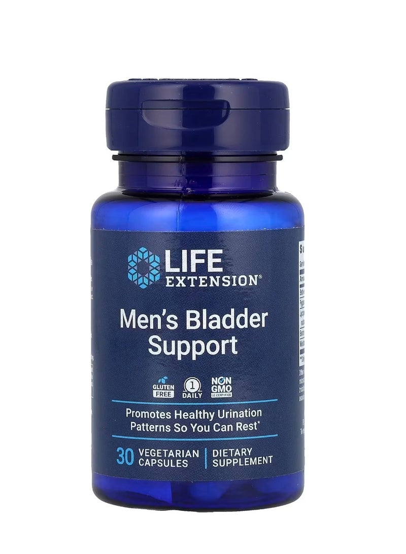 Life Extension Men's Bladder Support 30 Vegetarian Capsules - Image 1
