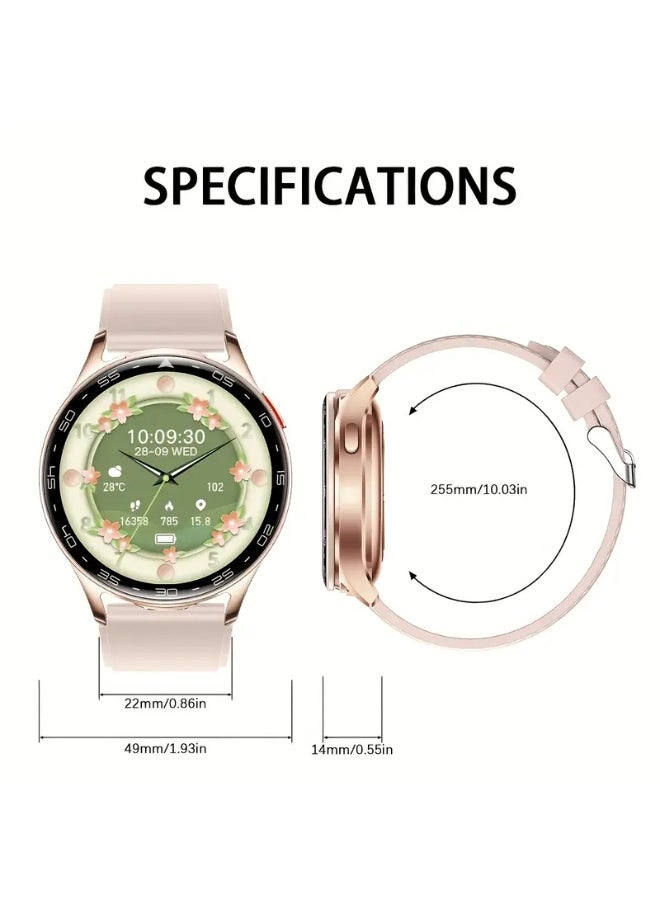 Generic Smartwatch with Earbuds - 2 in 1 Bluetooth Smartwatch 1.39" HD IPS Screen Smartwatch Fitness Tracker Long Time Standby Women Sports Smart Watch (Pink)  - Image 4