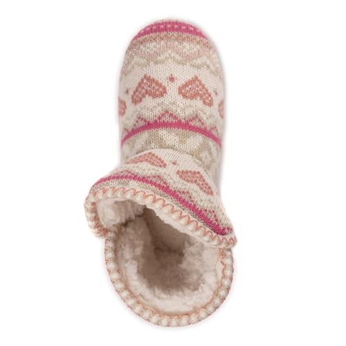 MUK LUKS Women's Leigh Slipper, Pink, M - Image 3