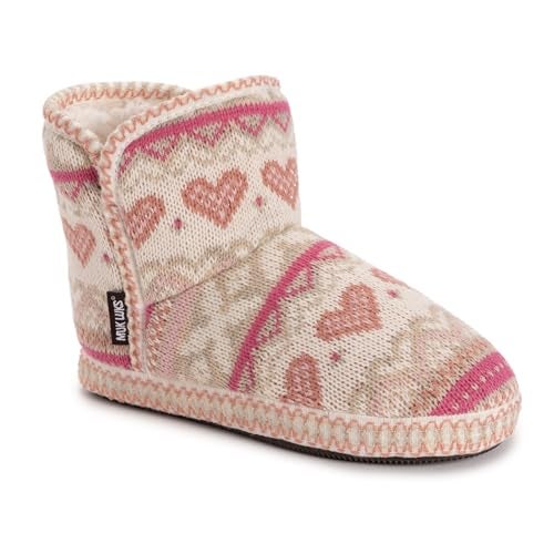 MUK LUKS Women's Leigh Slipper, Pink, M - Image 1