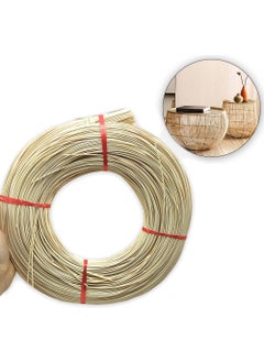 Hobizubi Rattan Natural Bamboo Stick 95 Meters - 3.5 mm Braided Rattan Rope  - Image 1