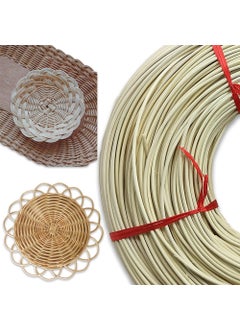 Hobizubi Rattan Natural Bamboo Stick 95 Meters - 3.5 mm Braided Rattan Rope  - Image 4