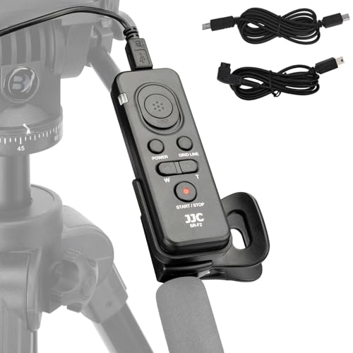 JJC External Camera Remote Control Replace RM-VPR1 with 39.4" Cable for Sony A1 II A7R V A7 IV A7S III II ZV-1 A6600 A6400 A6300 A6100 RX100 VII HDR-CX405 CX455 CX900 PXW-Z90V HXR-NX80 FDR-AX53 AX43 AX100 - Image 1