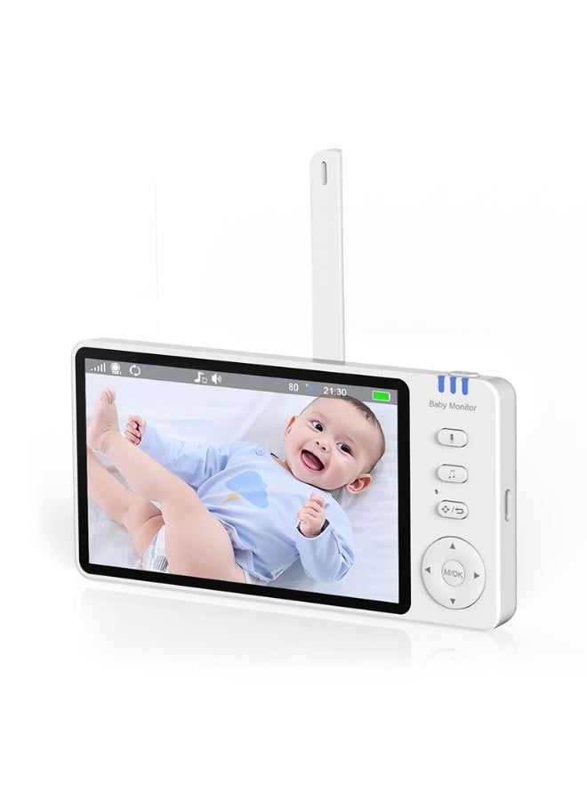 Western Mountains 5-inch digital baby monitor with two-way voice monitoring for baby monitoring - Image 2