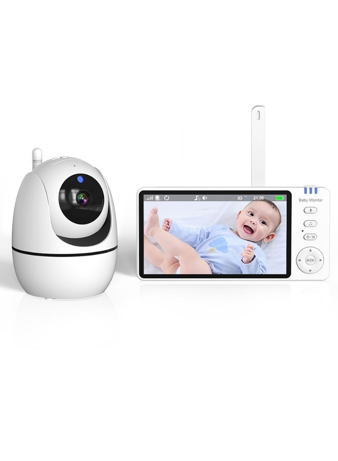 Western Mountains 5-inch digital baby monitor with two-way voice monitoring for baby monitoring - Image 1