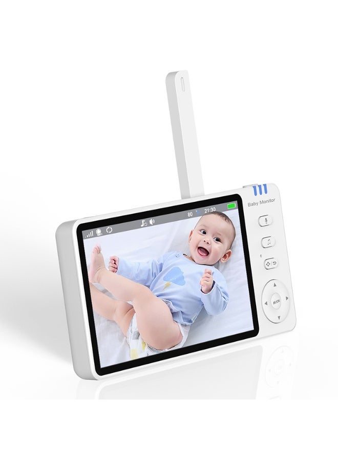 Western Mountains 5-inch digital baby monitor with two-way voice monitoring for baby monitoring - Image 3