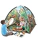 LimitlessFunN Dinosaur Kids Play Tent Includes Star Lights Carrying Case Children Dome Playhouse for Boys Toddlers Indoor Outdoor 48 D x 48 W x 42 H - Image 2