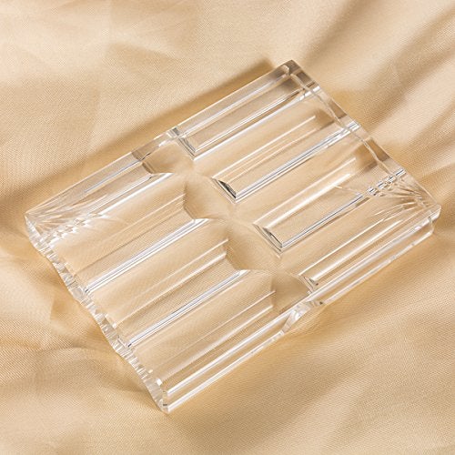 LONGWIN Office Supplies Crystal Fountain Pen Holder Desktop Organizer - Image 4