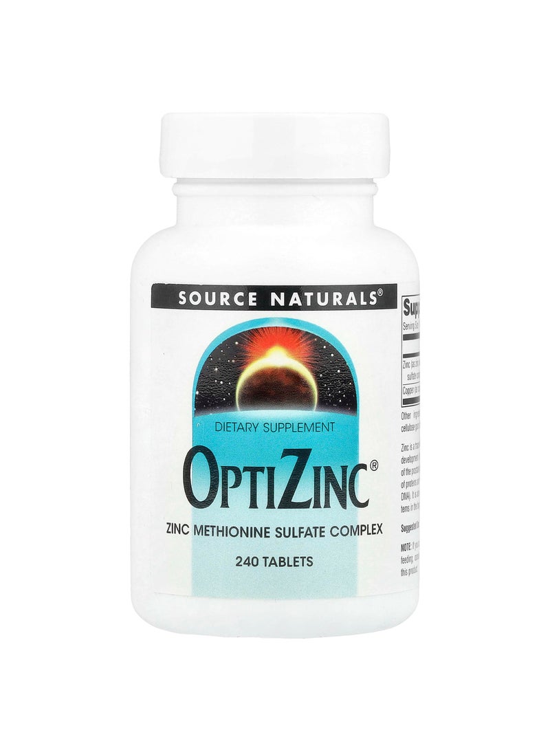 OptiZinc®, 240 Tablets