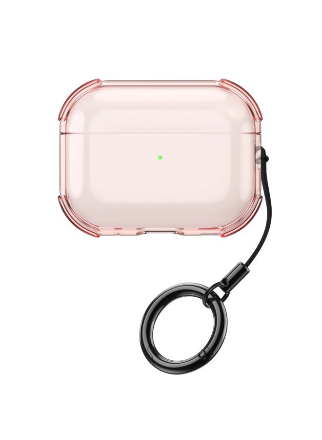 حافظة متوافقة مع AirPods Pro 3 حافظة سلكية بلوتوث أبل Pro 2 الجيل الثاني غلاف شفاف عالي حماية AirPods 4 - Image 1