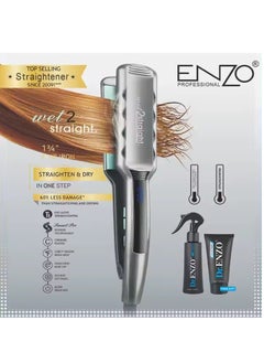ENZO Full Keratin Treatment Electric Straightening Machine Professional Titanium Nice Flat Iron best seller Hair Straightener