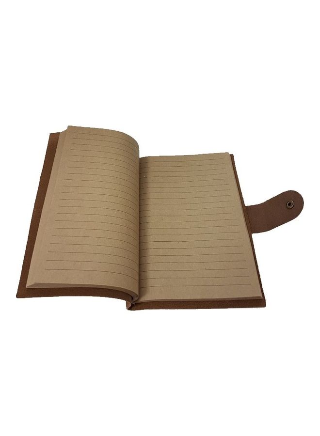 NIBEMINENT 100-Sheet Notebook Brown - Image 1