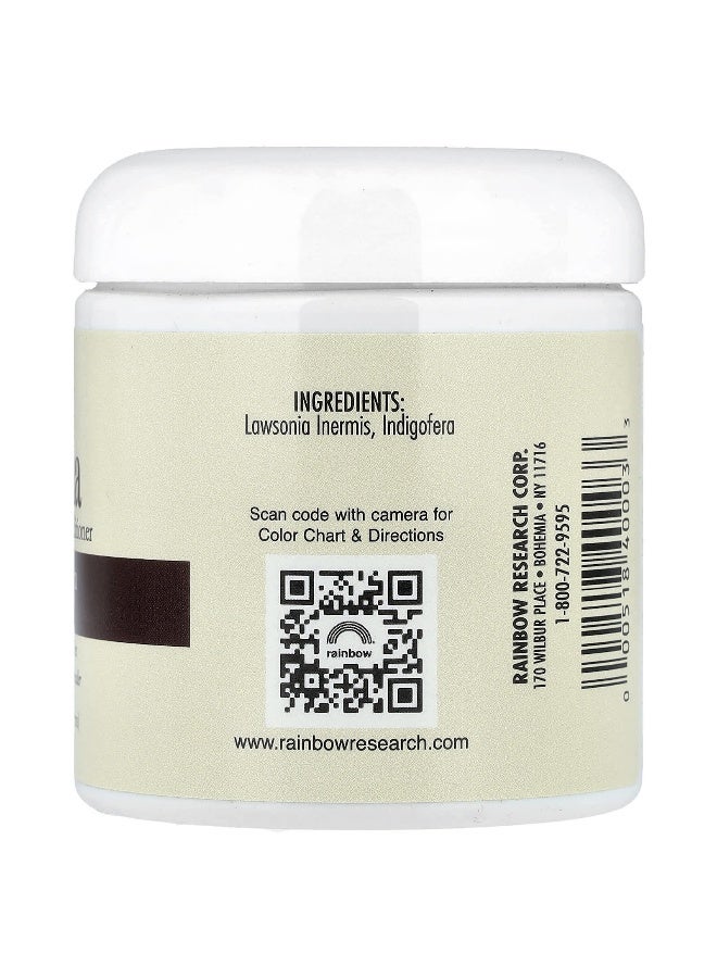 Rainbow Research, Henna, Hair Color & Conditioner, Dark Brown (Sable), 4 oz (113 g) - Image 2
