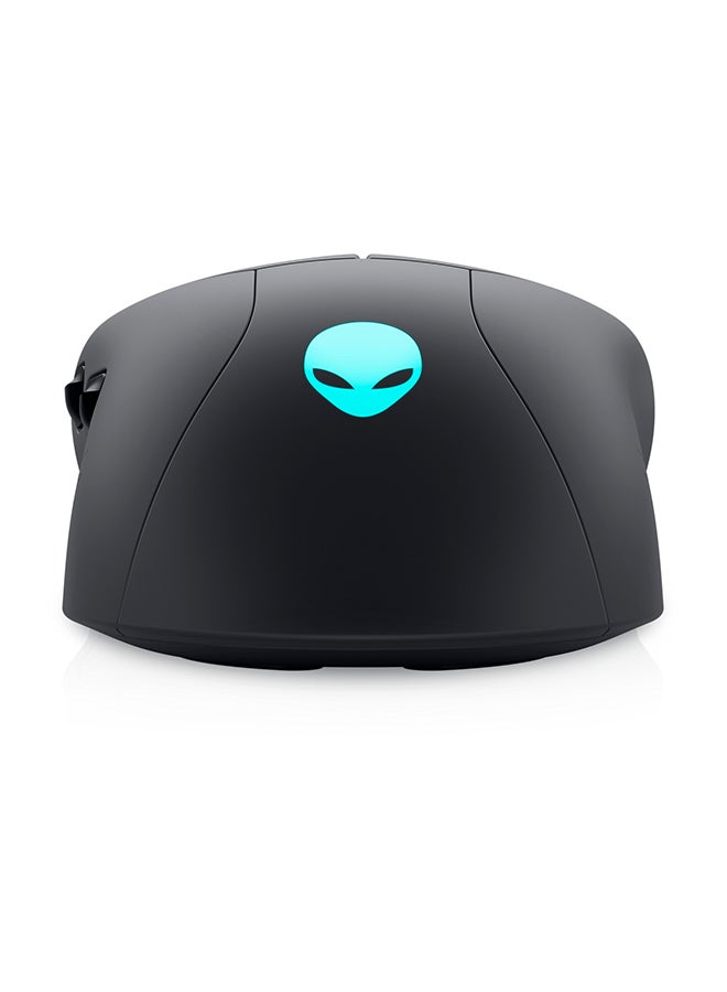 إليانوير ماوس الألعاب السلكي Alienware AW320M (أسود) مع 6 أزرار، معايرة تلقائية 19000 DPI، إضاءة AlienFX، 60 مليون نقرة، عجلة تمرير - Image 2