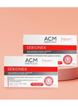 Acm Sebionex Pack Of 2 Purifying bar 100g - pzsku/Z5E8F38AA363C90CFF33FZ/45/_/1735481414/a50e187a-37c9-4109-abf4-24c4728f7e9f