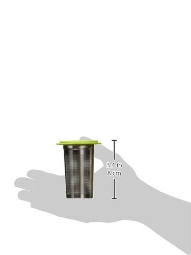 Jarware Tea Infuser Lid for Regular Mouth Mason Jars, Green - Image 3