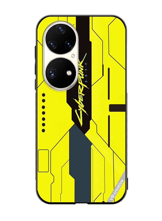 VR CREATIVE Protective Case Cover For Huawei P50 Pro Cyberpunk Design Multicolour - Image 1