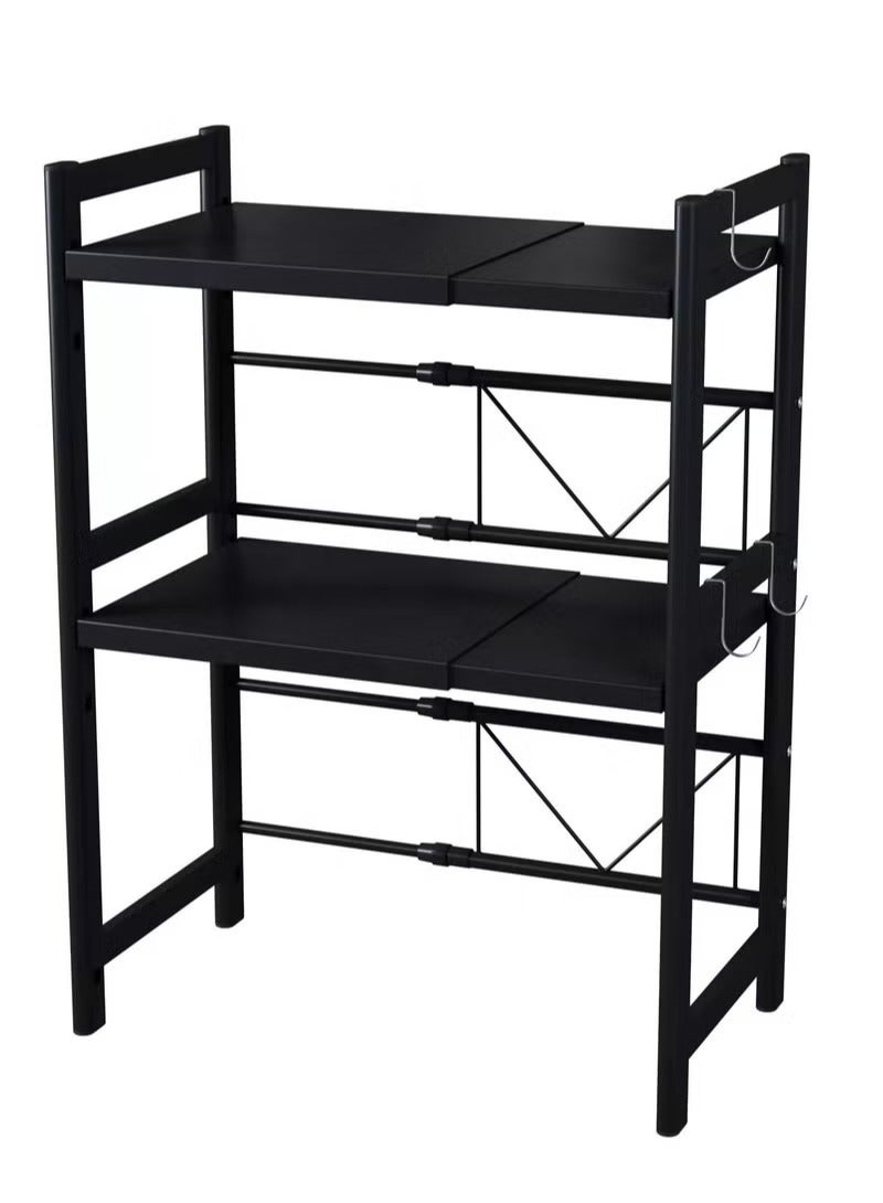 MIXDE Expandable microwave oven rack, black - Image 2