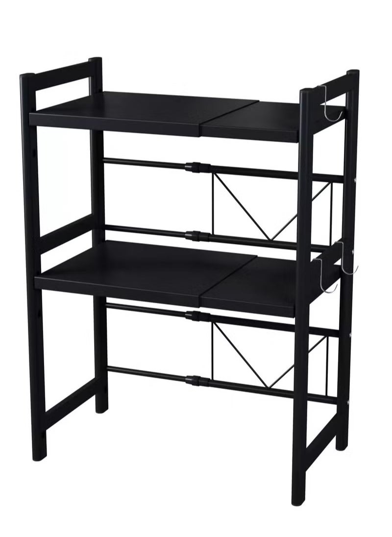 MIXDE Expandable microwave oven rack, black  - Image 3