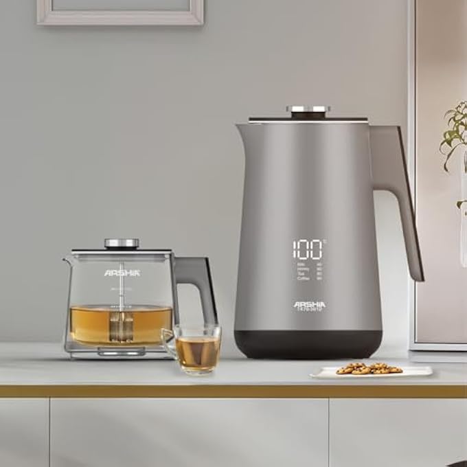 آرشيا ماكينة صنع الشاي باللون الرمادي T4783612 - Image 4