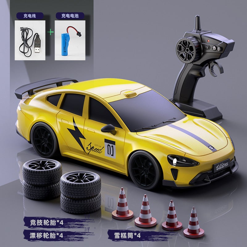 سيارة تحكم عن بعد 4WD عالية السرعة مع أضواء 2.4G - Image 5