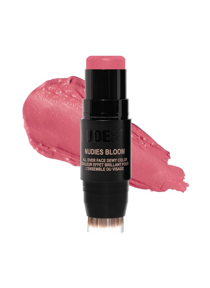NUDESTIX - NUDESTIX Nudies Bloom All Over Face Dewy Blush Colour 7g Bohemian Rose - Image 1