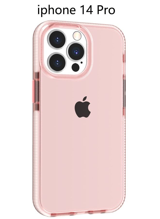 EHOME iPhone 14 Pro Silicone Case Cover, Liquid Gel Soft Ultra Slim Shockproof Back Cover Full Body Protection, Easy To Disassemble - Image 1