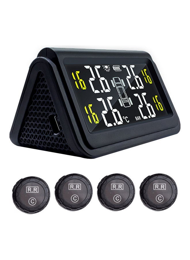 Car TPMS Solar Wireless Tire Pressure Monitoring System - Image 1