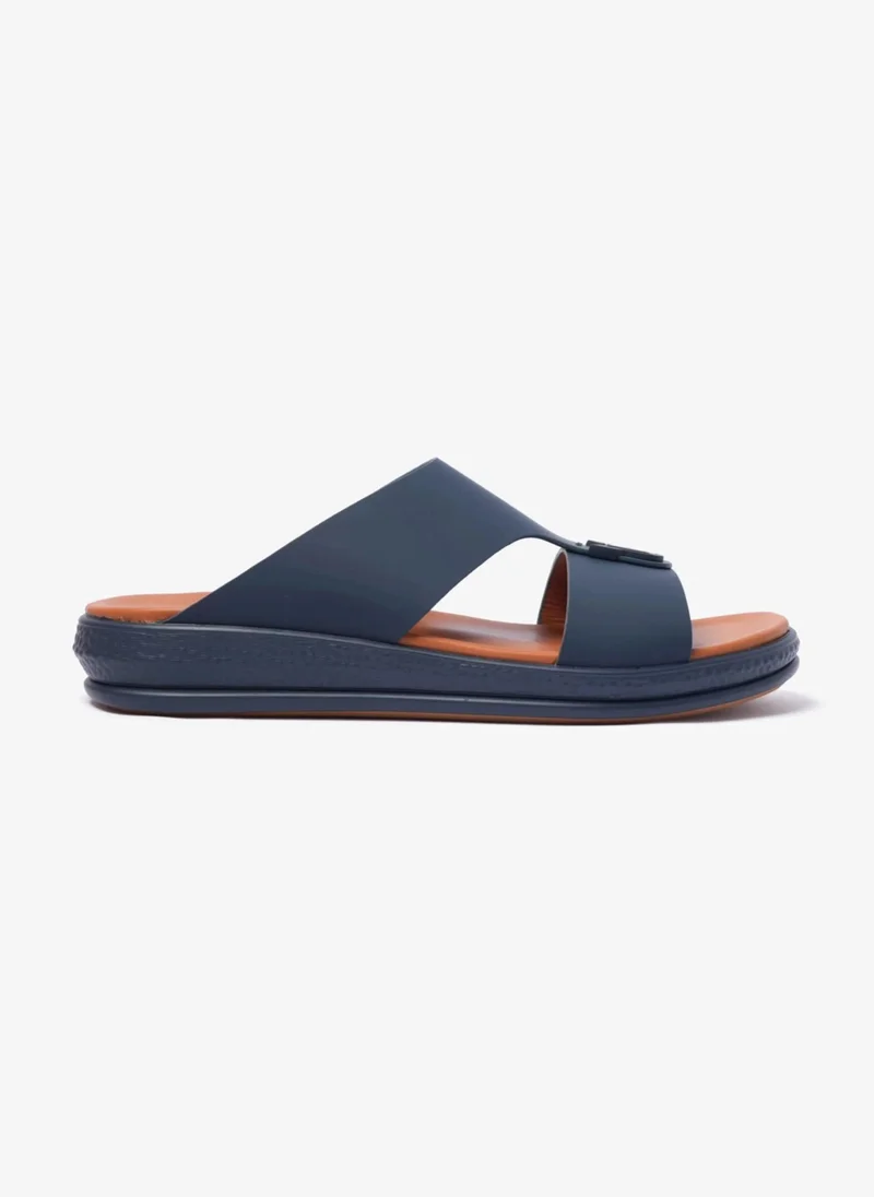 Comfort Plus COMFORT PLUS MENS LEATHER SANDALS NAVY