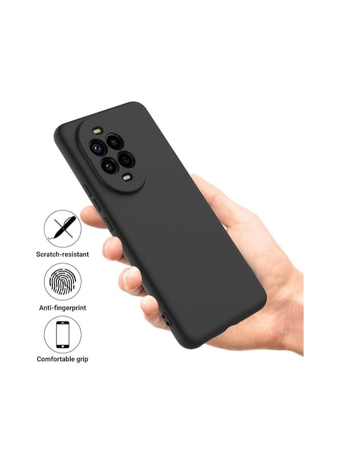 general Silicone Case Compatible with Huawei Nova 13 Pro 5G, Soft-Touch, Shockproof, DustProof, Antiskid Full Body Protection Cover with Lanyard Wrist Strap for Huawei Nova 13 Pro - Image 2